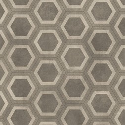 Aquarelle Honeycomb Tile Grey