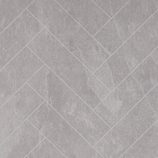 Berry Alloc Kitchen Walls - Light Slate Herringbone