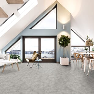 Gerflor HQR - Rough light grey 2225