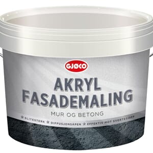 Gjøco Akryl Fasademaling 9L