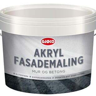 Gjøco Akryl Fasademaling 9L