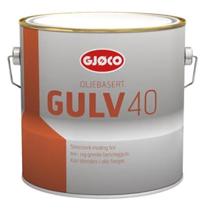 Gjøco - Gulv 40 Oljebasert 2.7L