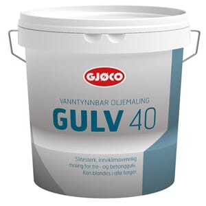 Gjøco - Gulv 40 Vannbasert 2.7L
