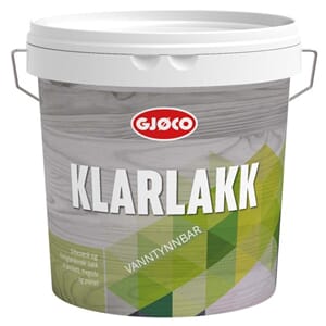 Gjøco - Klarlakk vanntynnbar 3L