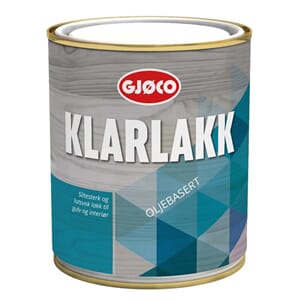 Gjøco - Klarlakk oljebasert 0.68L