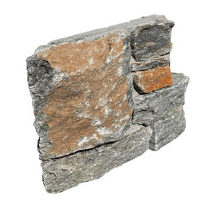 Stone wall - Valdres halv endestein