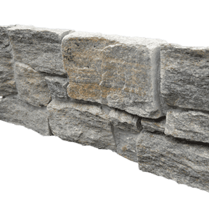 Stone wall - Valdres sømløs naturlig endestein