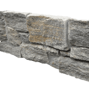 Stone wall - Valdres sømløs naturlig endestein