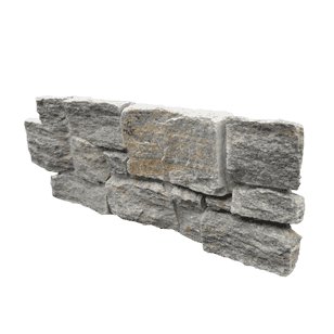 Stone wall - Valdres sømløs naturlig endestein