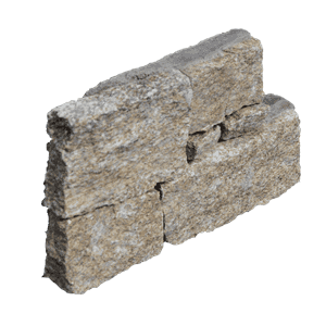 Stone wall - Trysil halv endestein