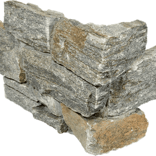 Stone wall - Valdres sømløs utvendig hjørne