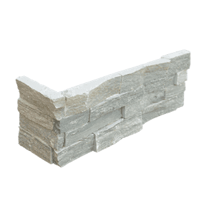 Stone wall - Grå utvendig hjørne