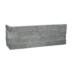 Grå skifer utvendig hjørne