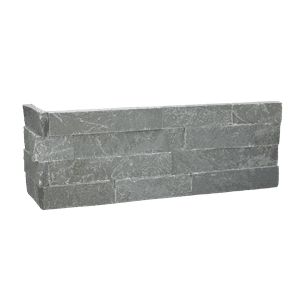 Grå skifer utvendig hjørne