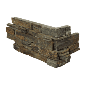 Stone wall - Stryn sømløs utvendig hjørne