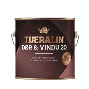 Tjæralin - Dør og Vindu Matt 1L