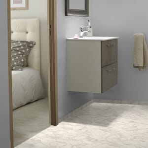 Tarkett Aquarelle Marble Bianco Hexagon WHITE