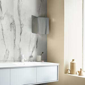 Berry Alloc - Hvit marmor 60x60 6200 1800